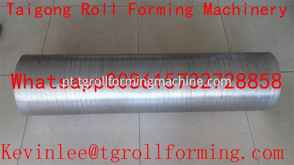 Aluminum Foil Core Aluminum Sleeve Roll Forming Machine